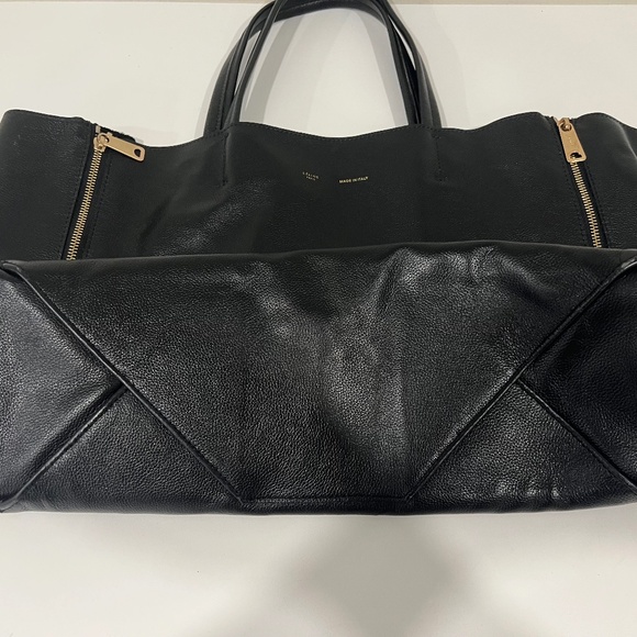 Leather tote bag - Picture 10 of 12